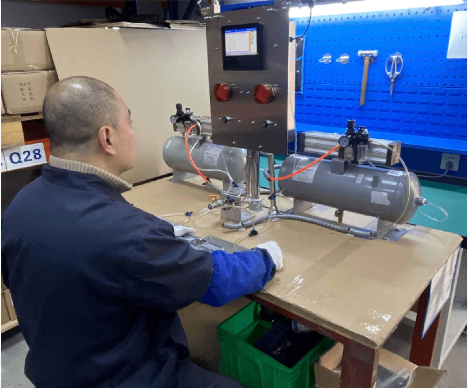 Teststände für geprüfte Qualität novia Group